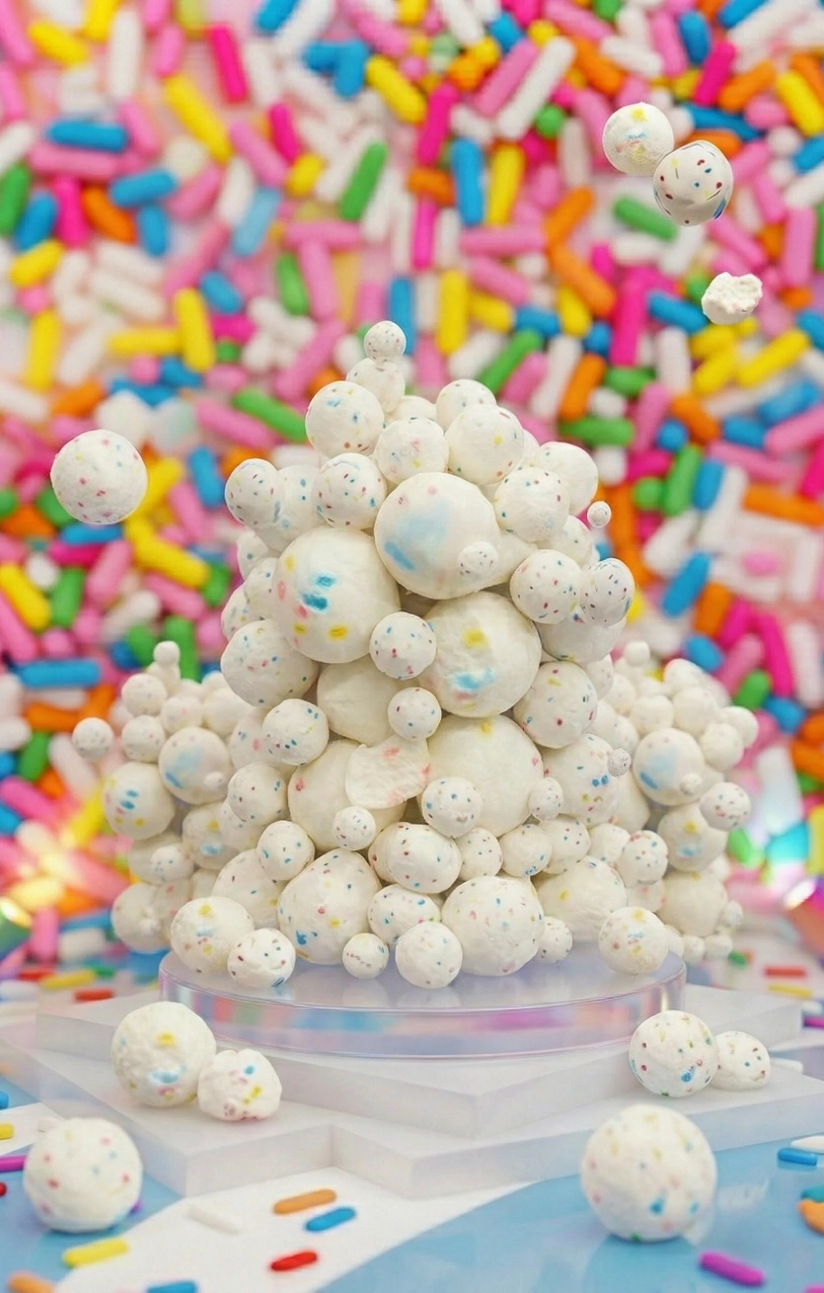 Frosted Cupcake Crunch Bites - 12pk - Freeze Dried Candy - Image 2
